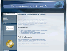 Tablet Screenshot of envasesamerica.net